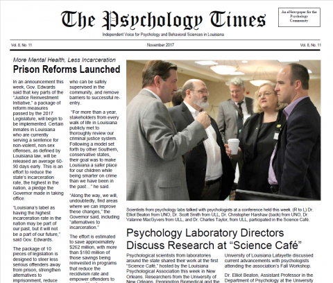 Two Psychology Professors Featured On The Front Page Of The "The ...